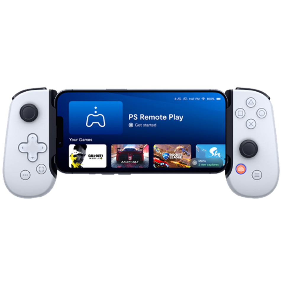 בקר לאייפון Backbone One PlayStation Edition &lrm;BB-02-W-S