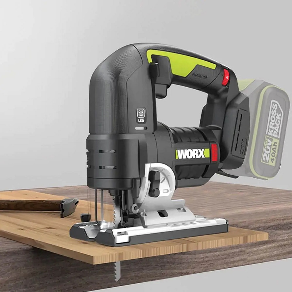 מסור אנכי worx 20v - גוף בלבד