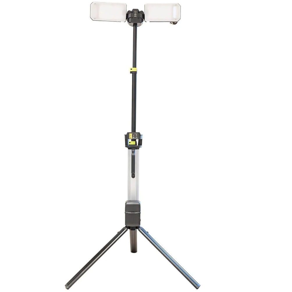 פנס הצפה נטען כולל סטנד WORX 70W - גוף בלבד &lrm;WU029.9 - גוף בלבד