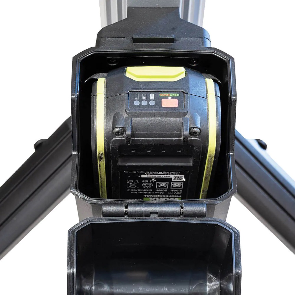 תמונה של פנס הצפה נטען כולל סטנד worx 70w - גוף בלבד