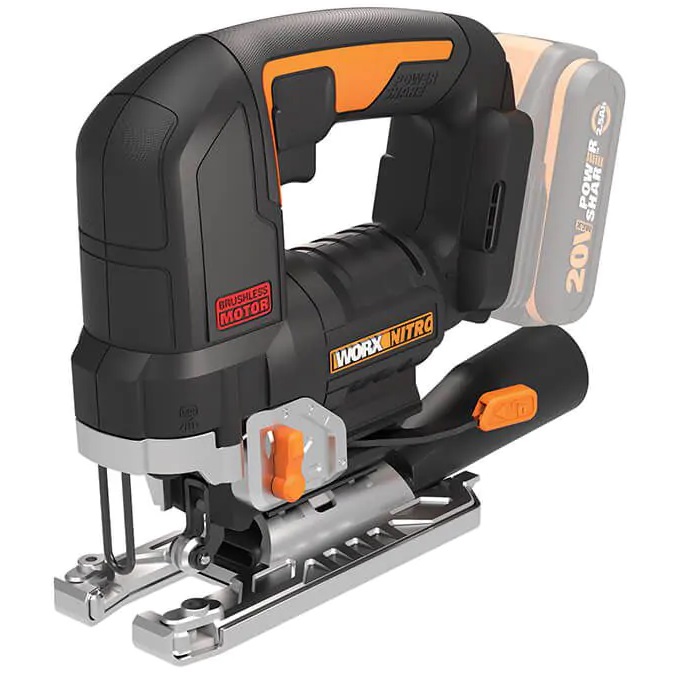 מסור אנכי נטען WORX 20V - גוף בלבד &lrm;WX542.9 - גוף בלבד
