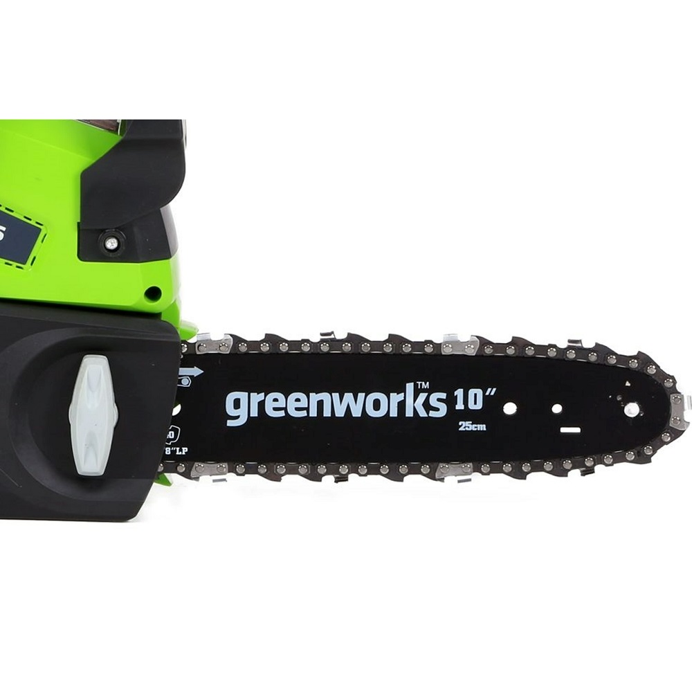 מסור שרשרת חשמלי 10 greenworks 24v