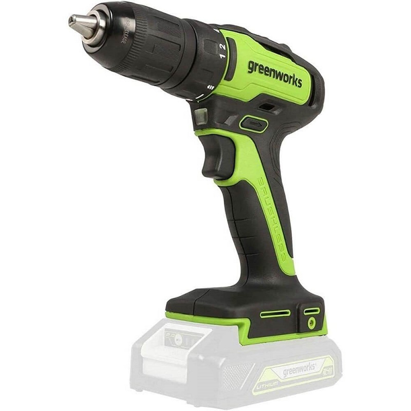 מקדחה משולבת מברגה נטענת 24V - גוף בלבד GeenWorks &lrm;99575-6