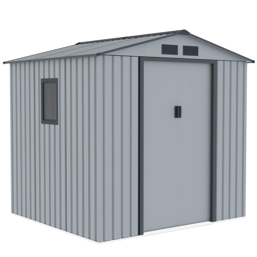 תמונה של מחסן מתכת פרמיום garden top 2.13x1.91