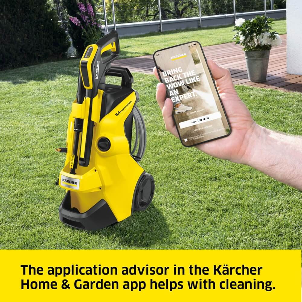 תמונה של מכונת שטיפה בלחץ 120 באר karcher