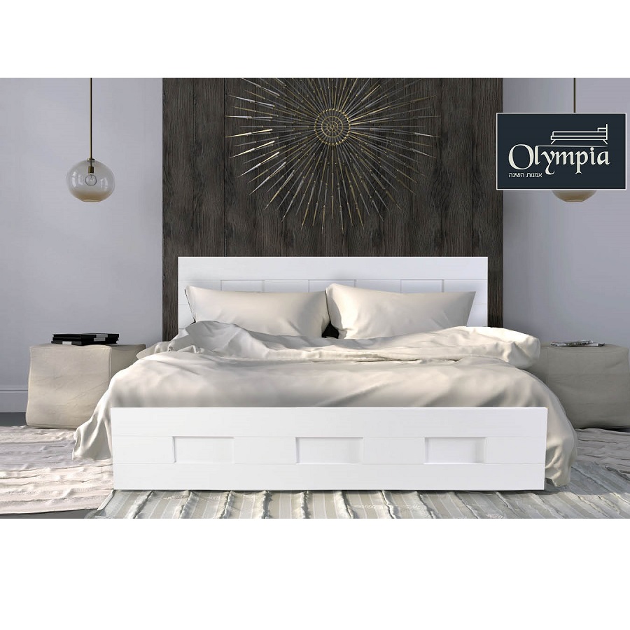 מיטה זוגית Olympia &lrm;7043 + מזרן