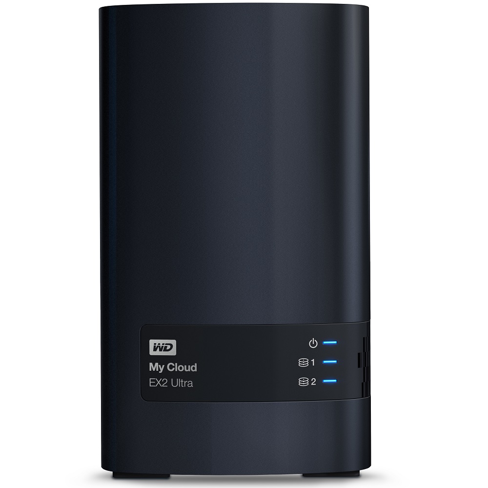 סרטון - שרת אחסון nas ללא כוננים western digital  ווסטרן דיגיטל  my cloud ex2 ultra