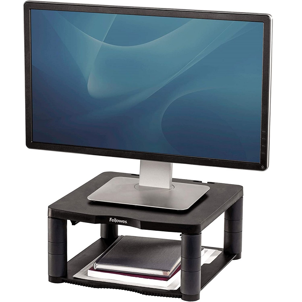 premium monitor riser fellowes