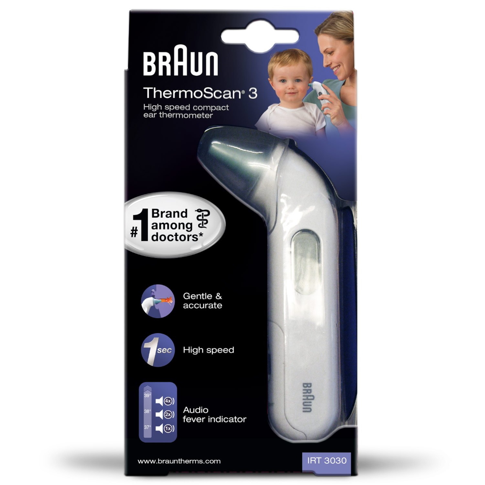 מד חום לאוזן braun