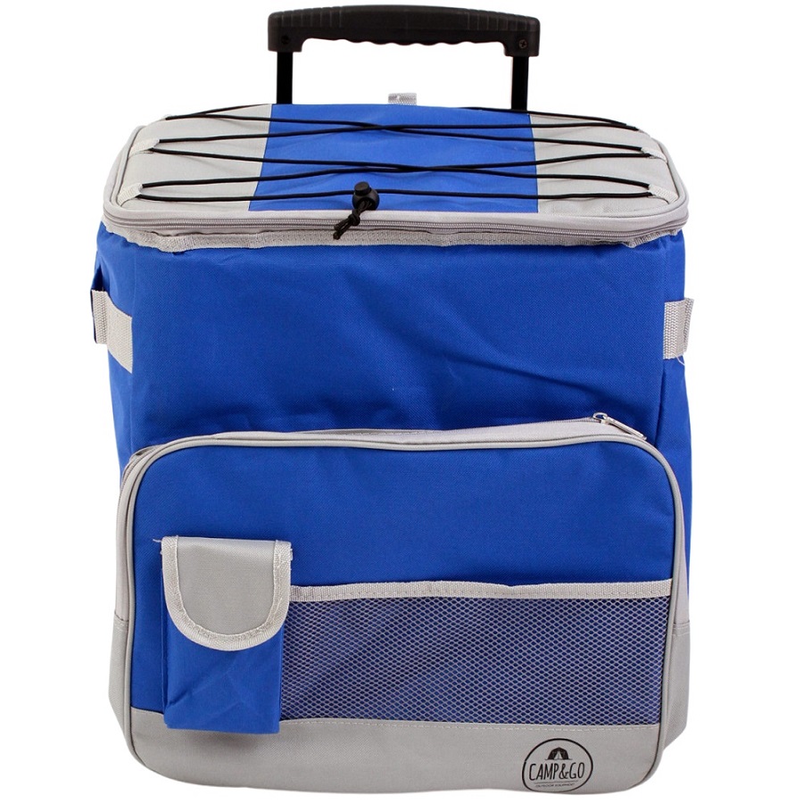 45l trolley cooler bag camp&go