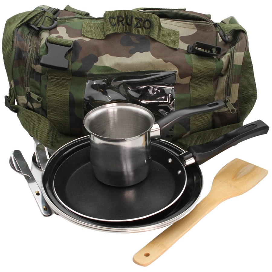 ערכת בישול שטח פרמיום Cruzo &lrm;Outdoor Kit
