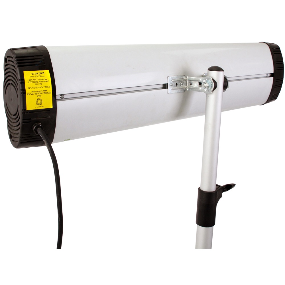 מקרן חום אינפרא אדום 2500w כולל חצובה artos