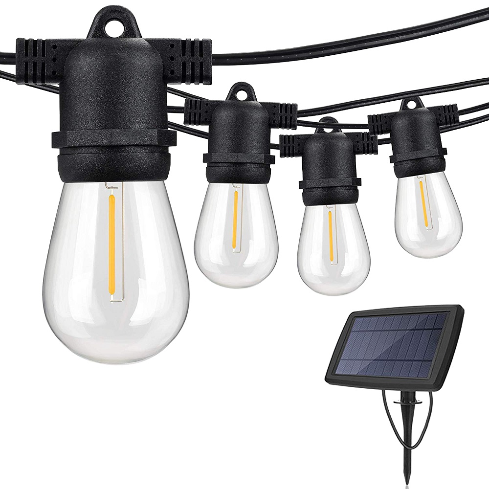 גרילנדה 8 מטר כולל פאנל סולארי Camp&Go &lrm;SOLAR LANTERN