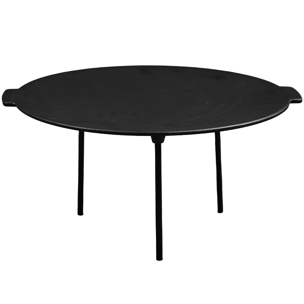 פלנצ'ת מדורה מברזל יצוק Camp&Go &lrm;Cast Iron Campfire Pan