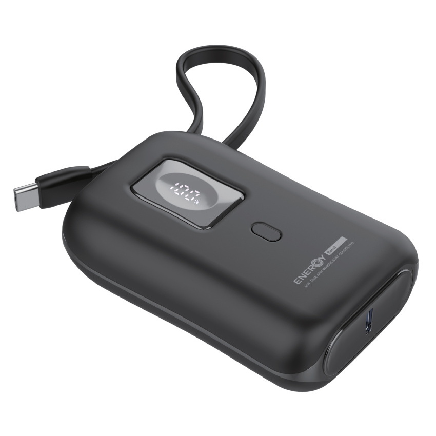 סוללת גיבוי - Energy ‎10000mAh &lrm;E10K PD20 שחור