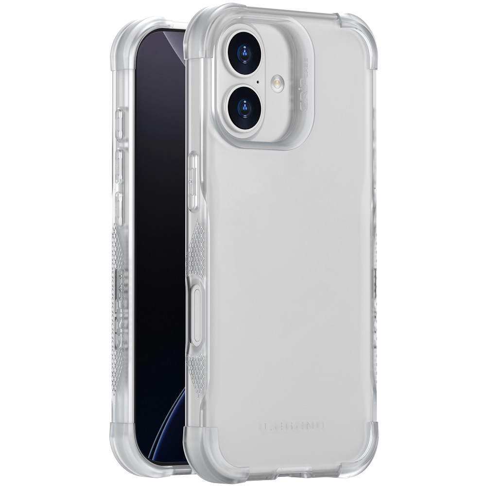 מגן כיסוי קשיח עבור Gripcase iPhone 17 &lrm;Legend iPhone 17 שקוף