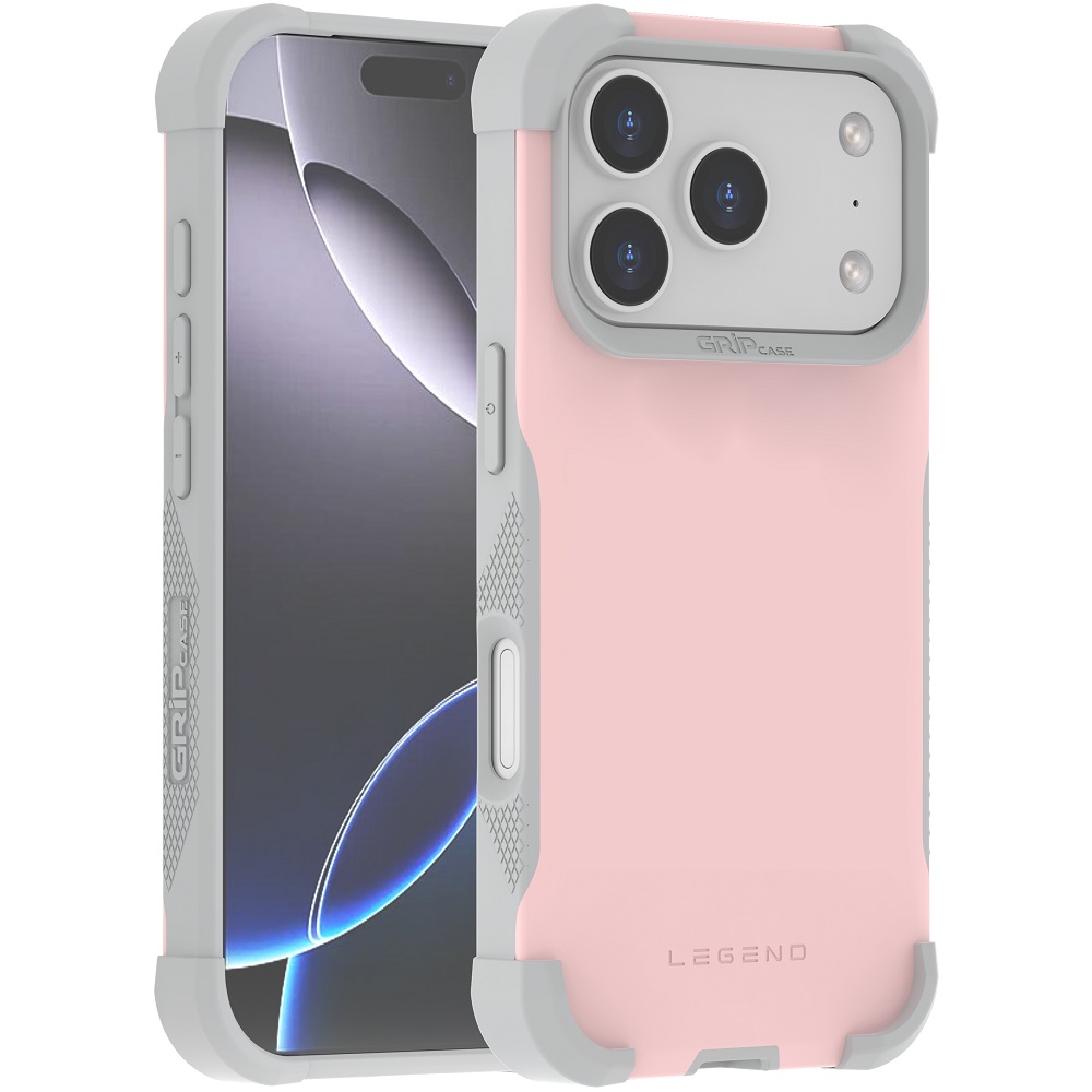 מגן כיסוי קשיח עבור Gripcase iPhone 17 Pro &lrm;Legend iPhone 17 Pro ורוד