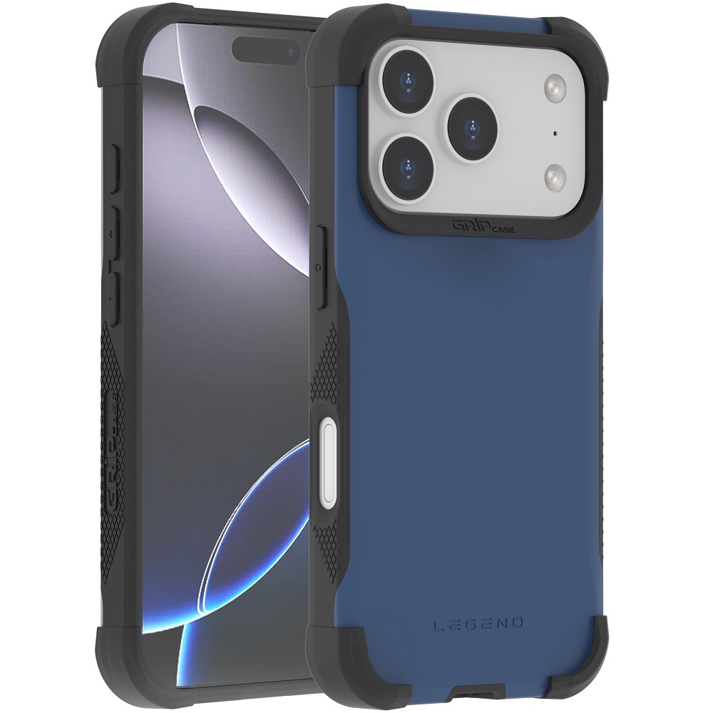 מגן כיסוי קשיח עבור Gripcase iPhone 17 Pro &lrm;Legend iPhone 17 Pro כחול