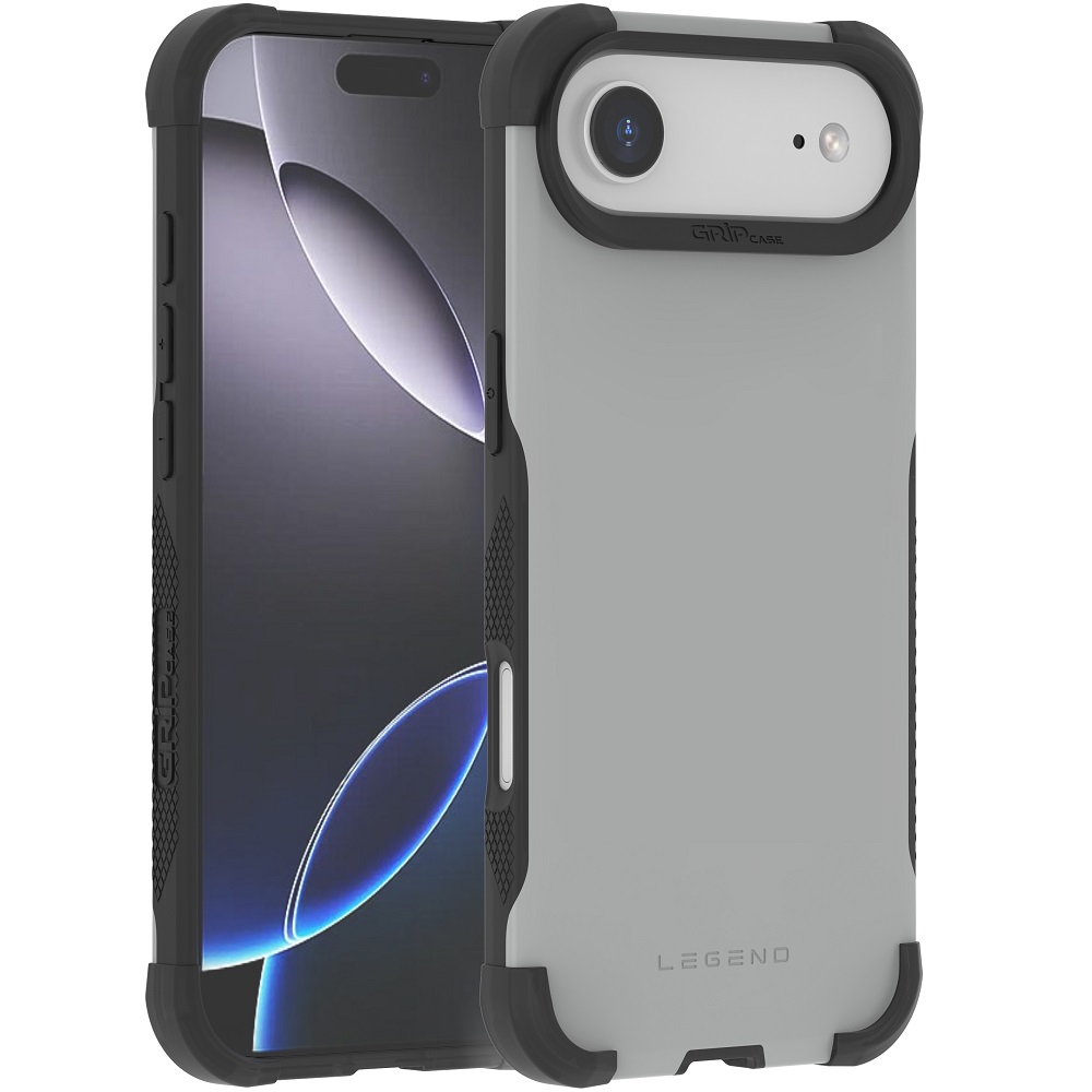 מגן כיסוי קשיח עבור Gripcase iPhone 17 Air &lrm;Legend iPhone 17 Air אפור