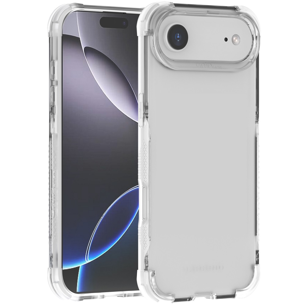 מגן כיסוי קשיח עבור Gripcase iPhone 17 Air &lrm;Legend iPhone 17 Air שקוף