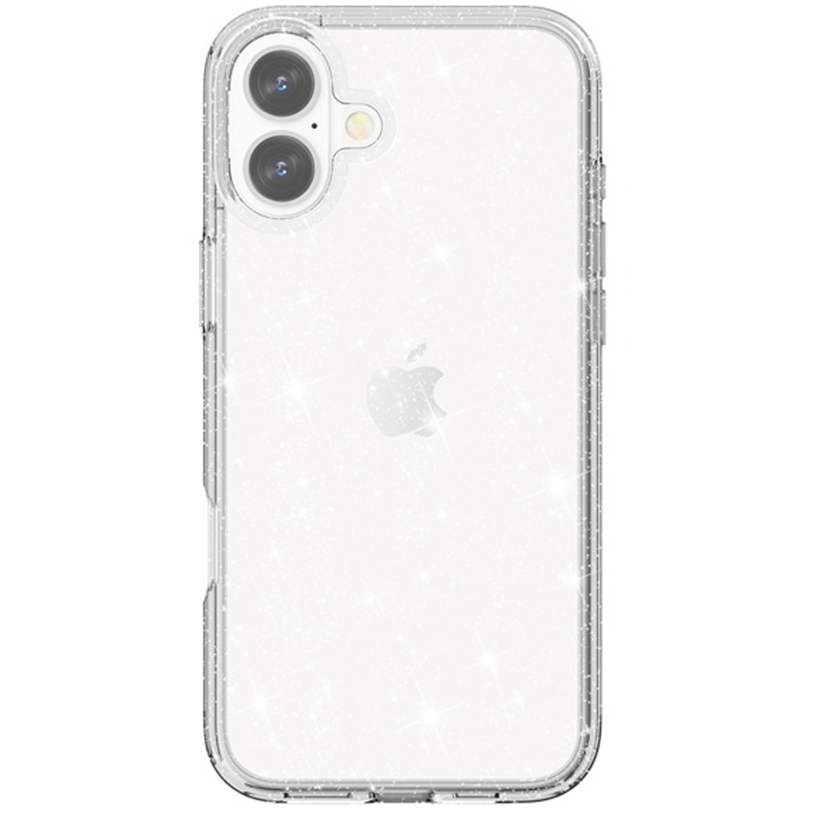 מגן כיסוי קשיח שקוף מנצנץ עבור gripcase iphone 17