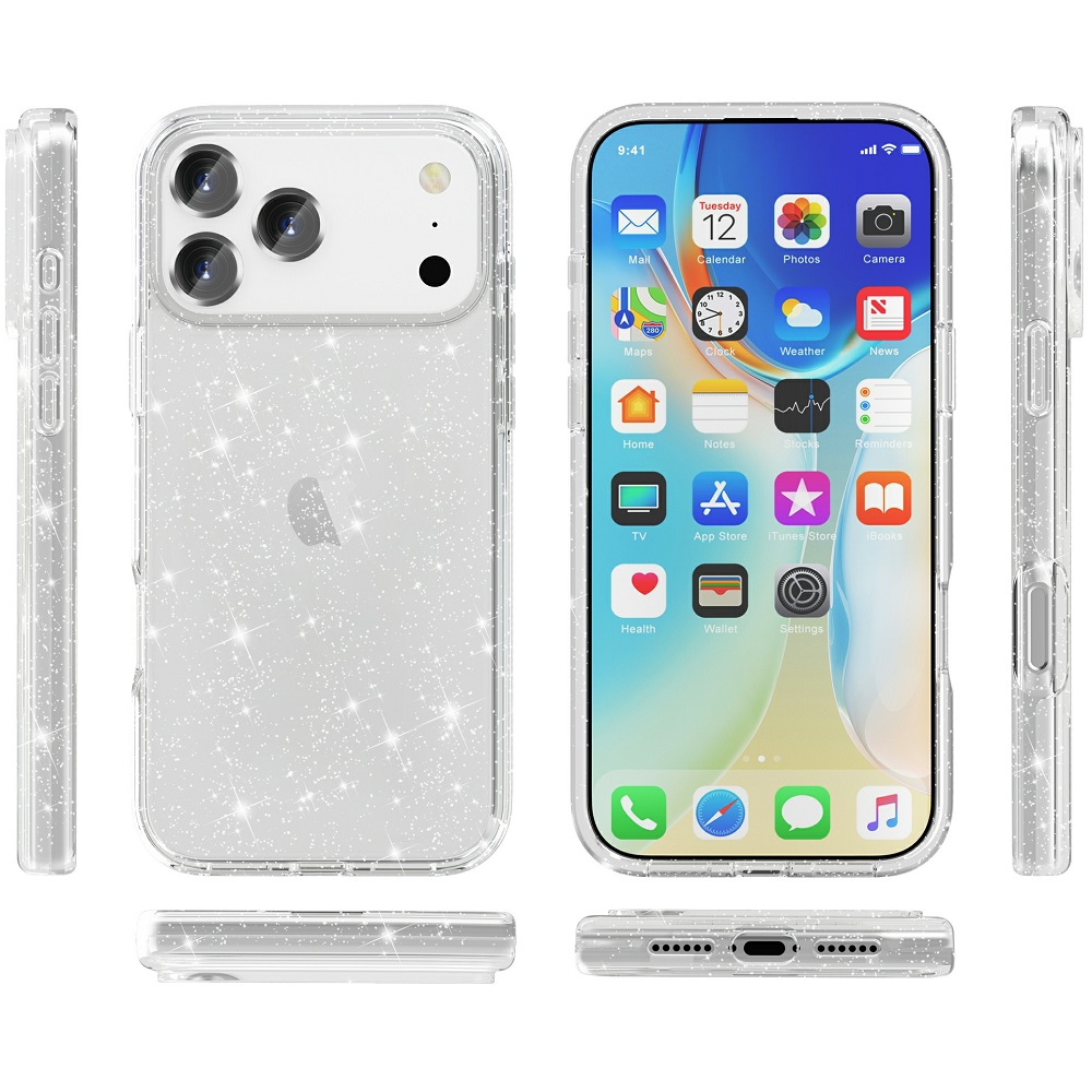 crystal glitter iphone 17 pro max gripcase