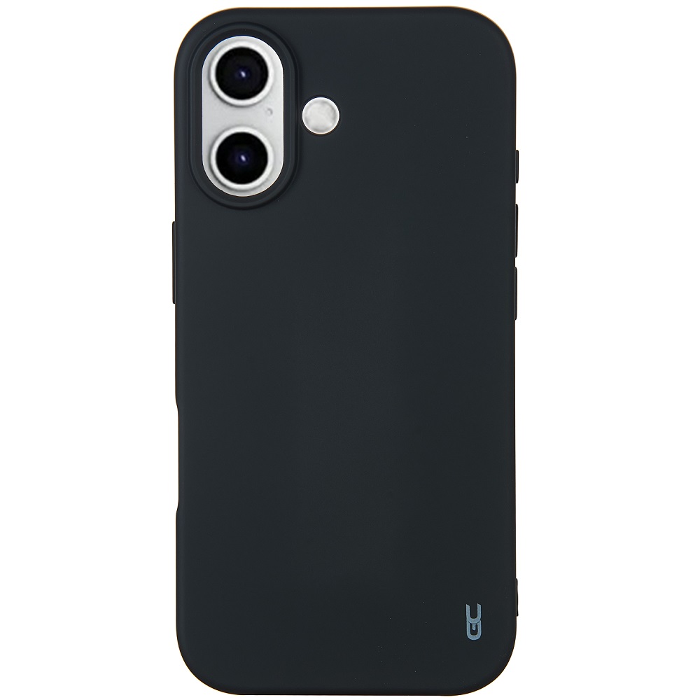 מגן כיסוי סיליקון עבור Gripcase iPhone 17 &lrm;Soft iPhone 17 שחור