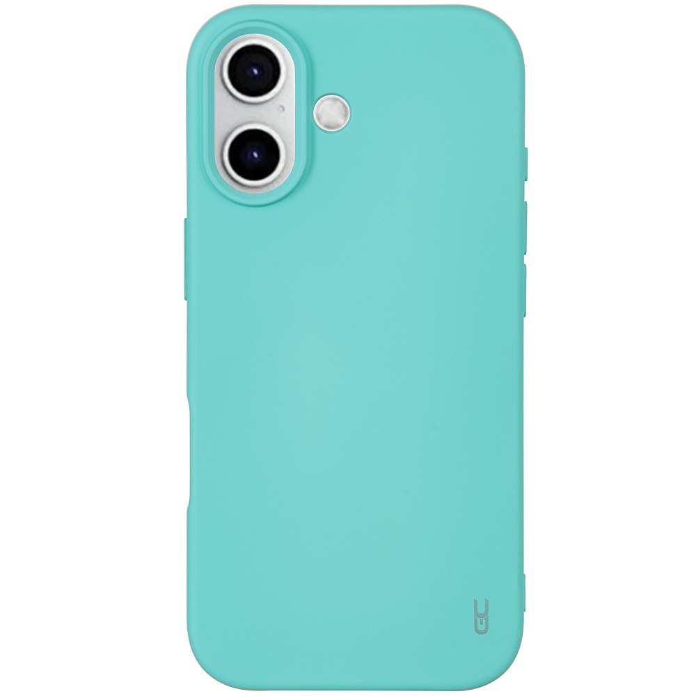 מגן כיסוי סיליקון עבור Gripcase iPhone 17 &lrm;Soft iPhone 17 ירוק מנטה