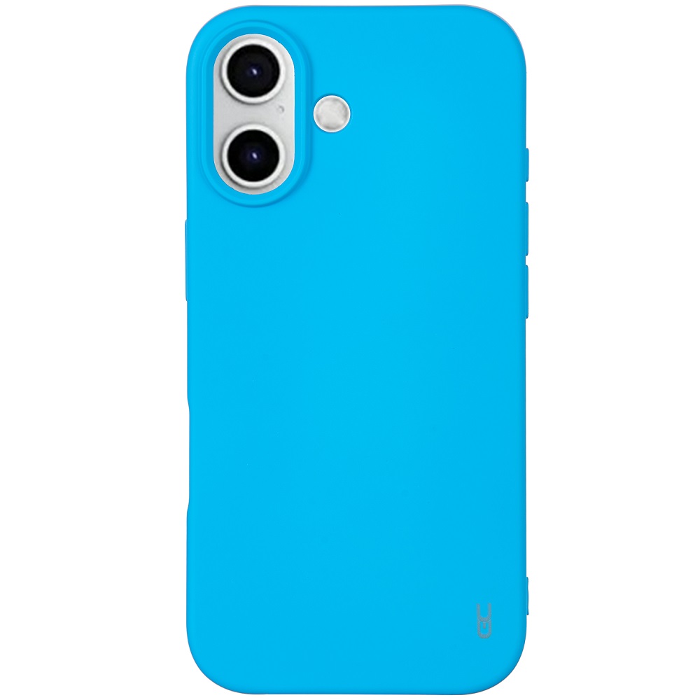 מגן כיסוי סיליקון עבור Gripcase iPhone 17 &lrm;Soft iPhone 17 כחול