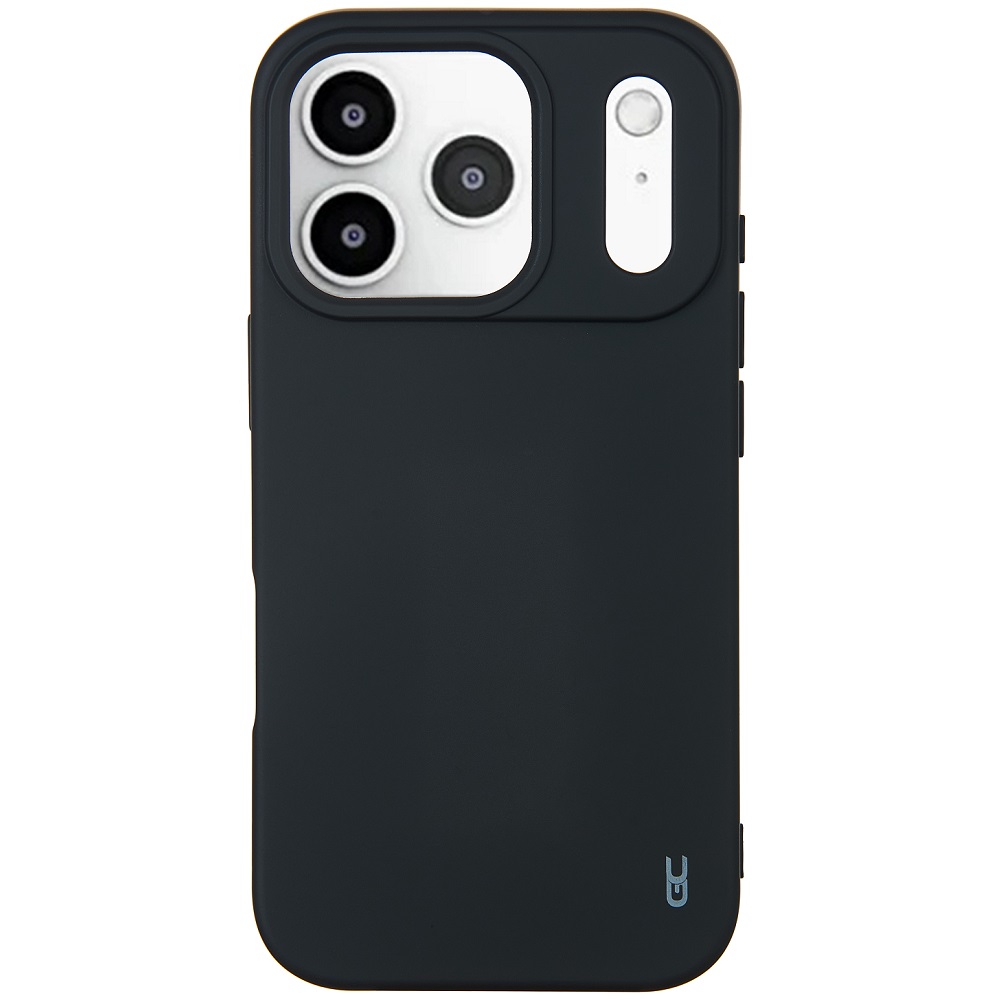 מגן כיסוי סיליקון עבור Gripcase iPhone 17 Pro &lrm;Soft iPhone 17 Pro שחור
