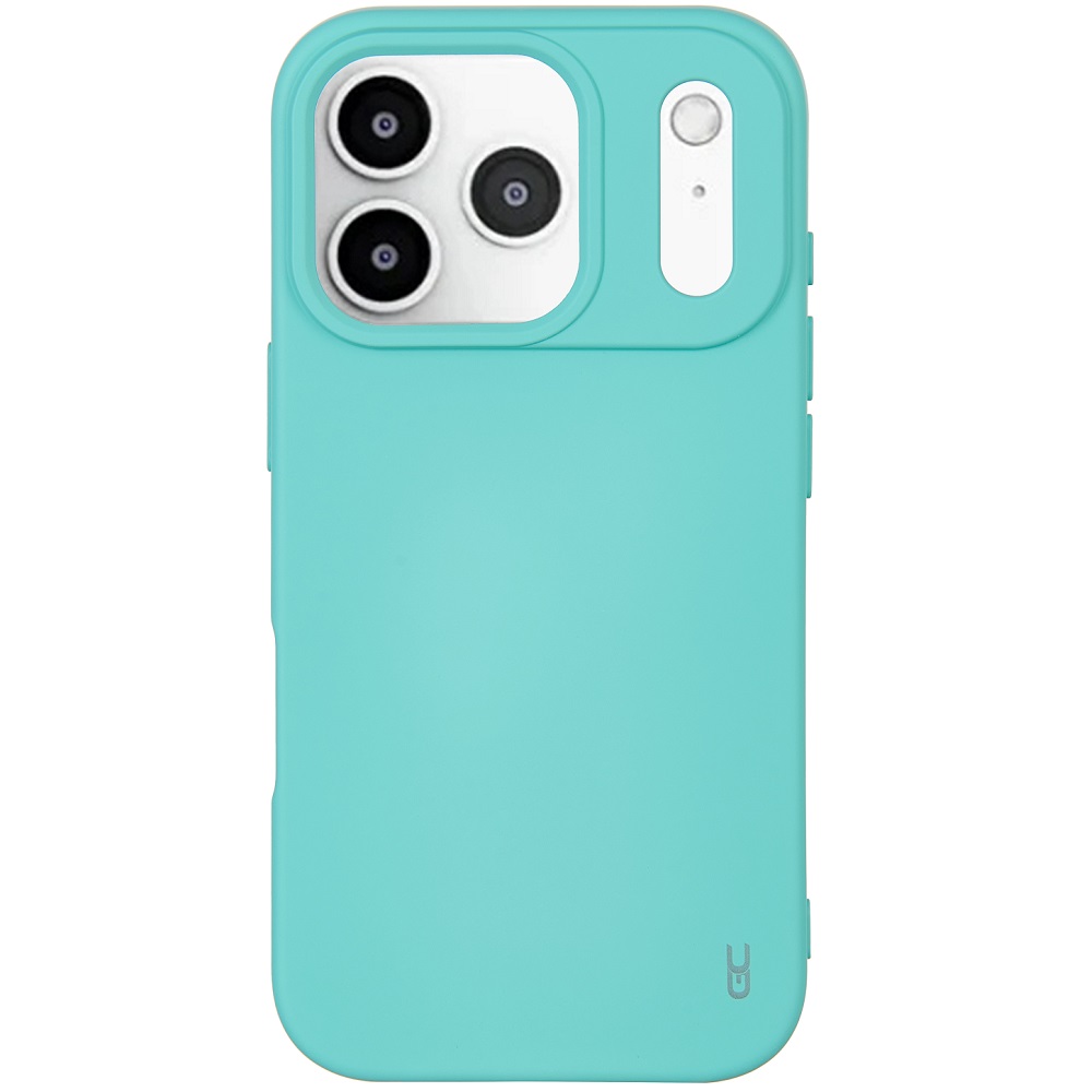 מגן כיסוי סיליקון עבור Gripcase iPhone 17 Pro &lrm;Soft iPhone 17 Pro ירוק מנטה