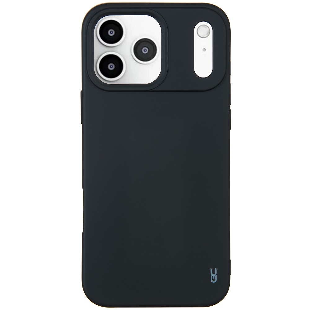 מגן כיסוי סיליקון עבור Gripcase iPhone 17 Pro Max &lrm;Soft iPhone 17 Pro Max שחור