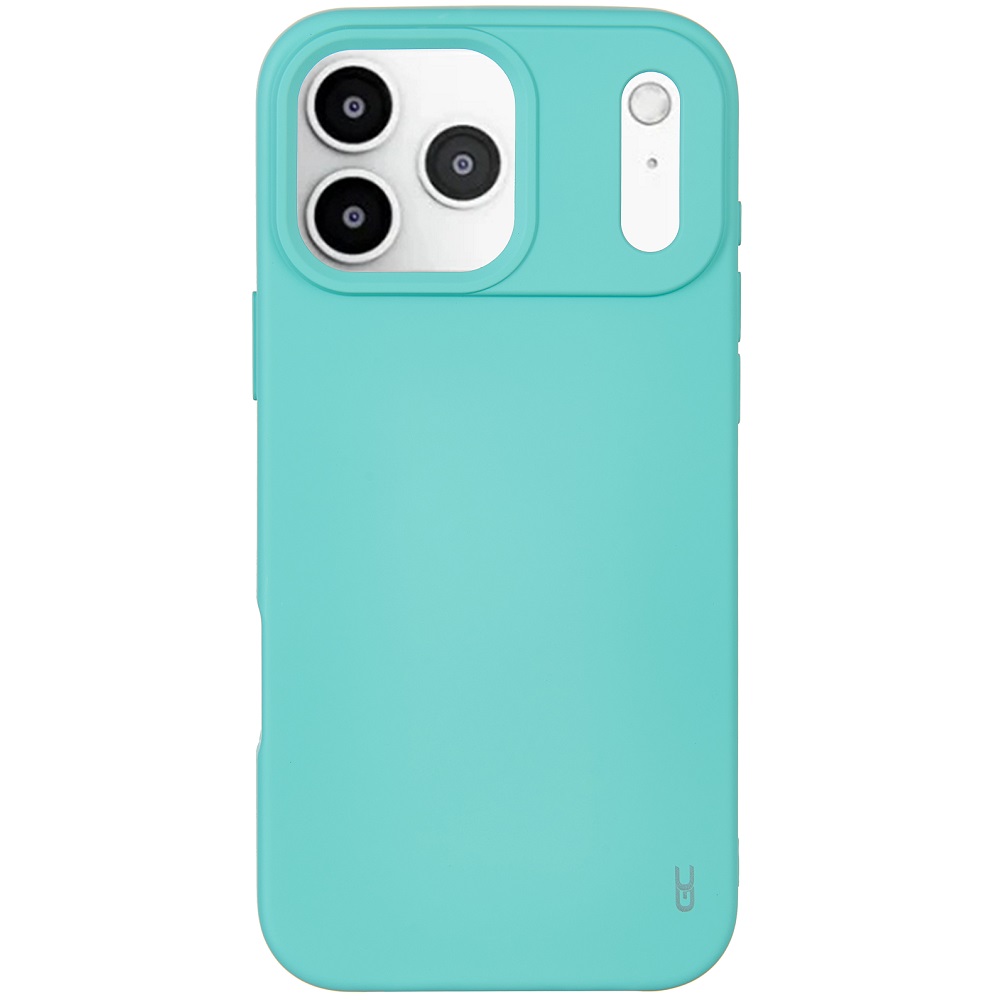 מגן כיסוי סיליקון עבור Gripcase iPhone 17 Pro Max &lrm;Soft iPhone 17 Pro Max ירוק מנטה