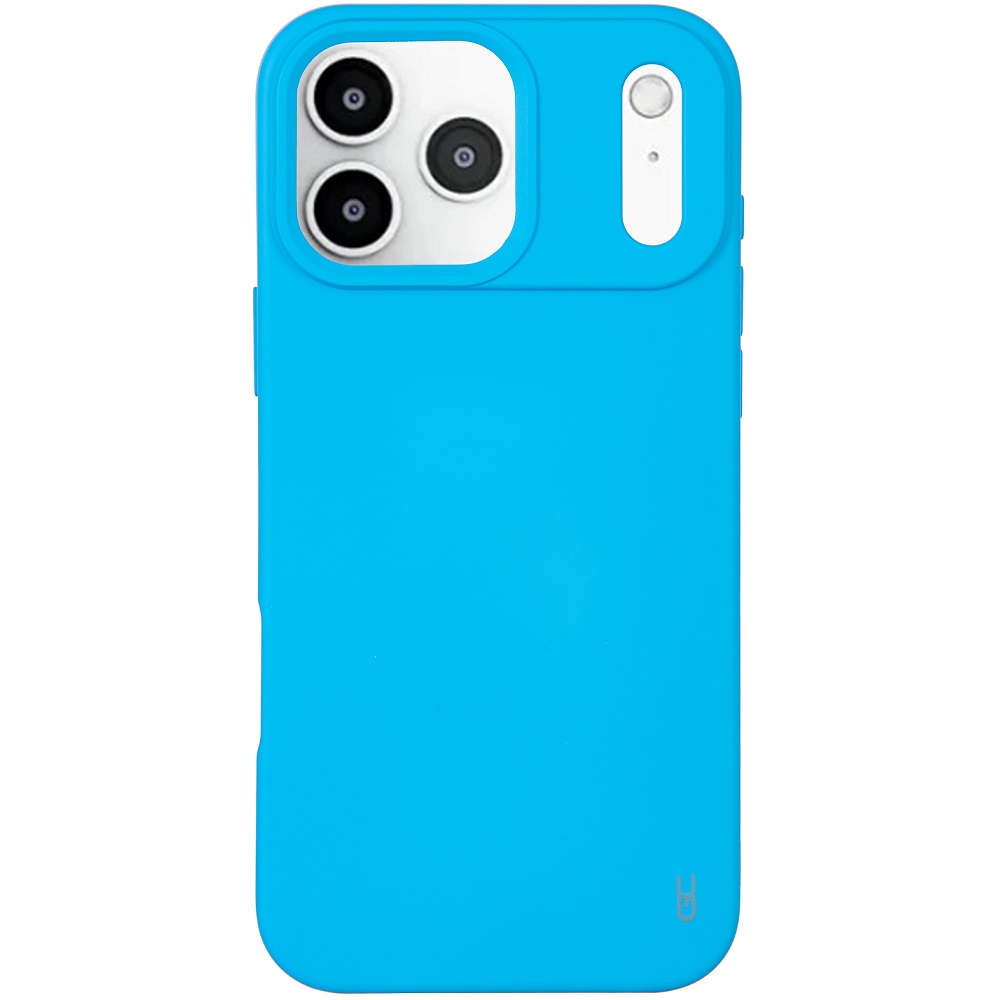 מגן כיסוי סיליקון עבור Gripcase iPhone 17 Pro Max &lrm;Soft iPhone 17 Pro Max כחול