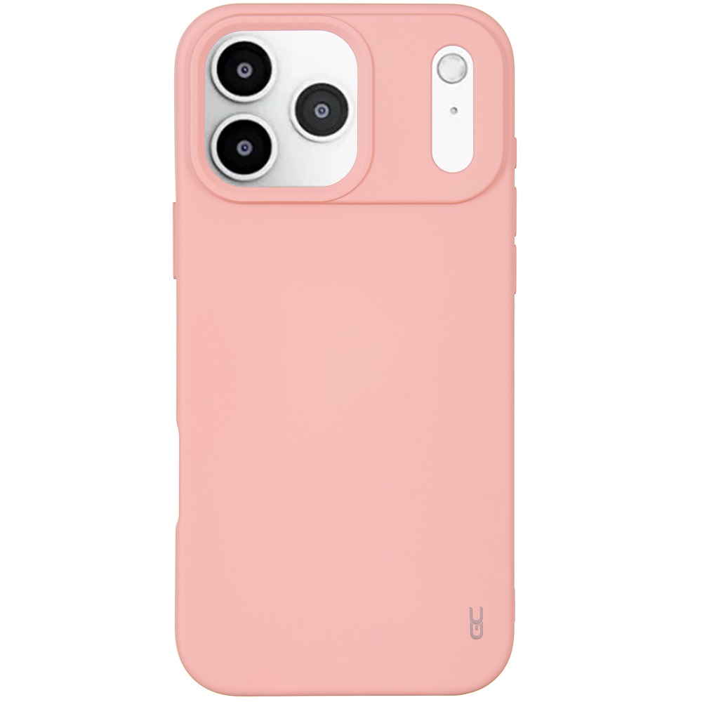 מגן כיסוי סיליקון עבור Gripcase iPhone 17 Pro Max &lrm;Soft iPhone 17 Pro Max ורוד