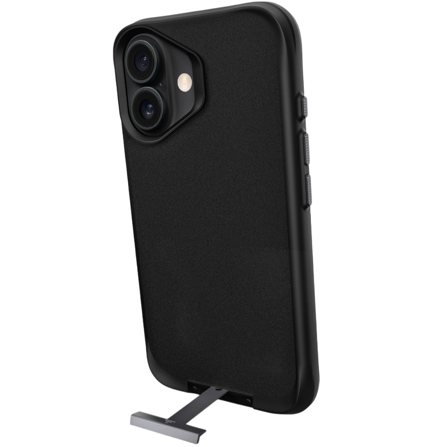 מגן כיסוי קשיח תומך MagSafe עבור Gripcase iPhone 17 &lrm;Matrix iPhone 17 שחור