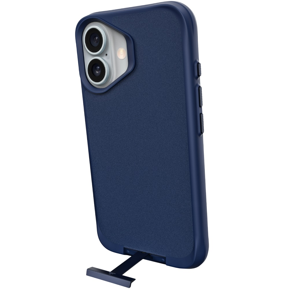מגן כיסוי קשיח תומך MagSafe עבור Gripcase iPhone 17 &lrm;Matrix iPhone 17 כחול