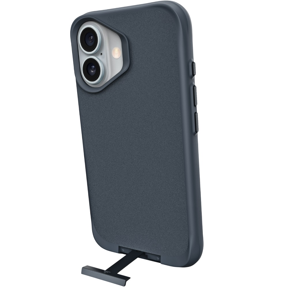 מגן כיסוי קשיח תומך MagSafe עבור Gripcase iPhone 17 &lrm;Matrix iPhone 17 אפור