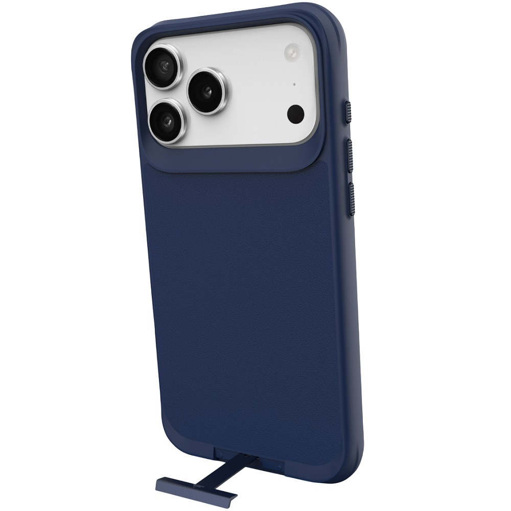 מגן כיסוי קשיח תומך MagSafe עבור Gripcase iPhone 17 Pro &lrm;Matrix iPhone 17 Pro כחול