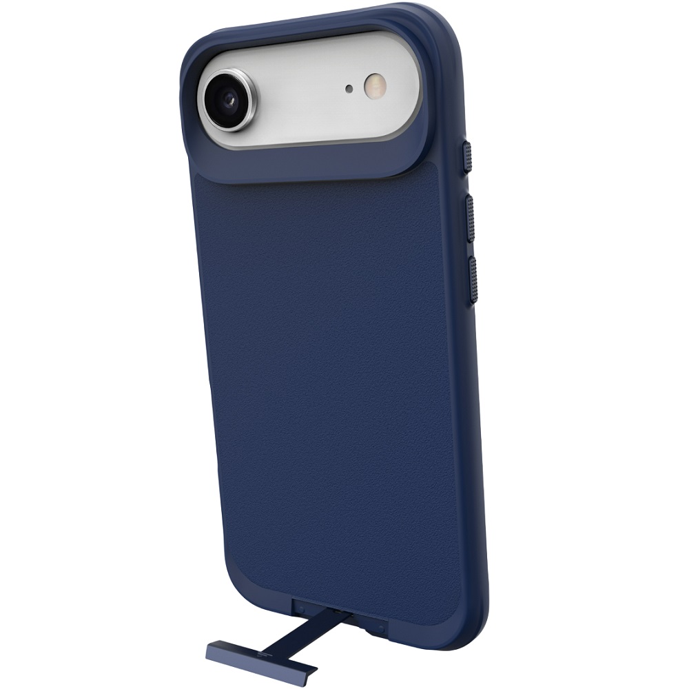 מגן כיסוי קשיח תומך MagSafe עבור Gripcase iPhone 17 Air &lrm;Matrix iPhone 17 Air כחול