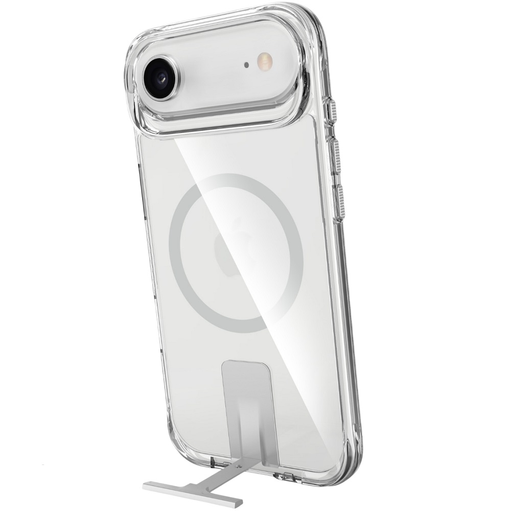 מגן כיסוי קשיח תומך MagSafe עבור Gripcase iPhone 17 Air &lrm;Matrix iPhone 17 Air שקוף