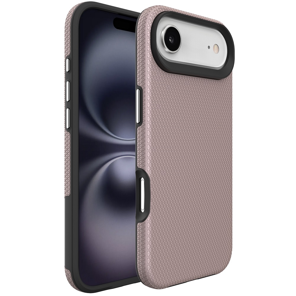 מגן כיסוי קשיח עבור Gripcase iPhone 17 Air &lrm;Flex iPhone 17 Air רוז גולד