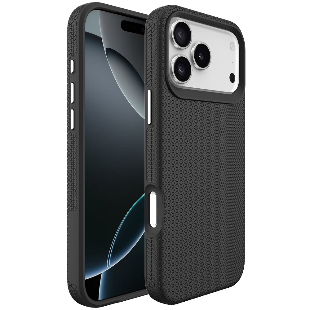 מגן כיסוי קשיח עבור Gripcase iPhone 17 Pro Max &lrm;Flex iPhone 17 Pro Max שחור