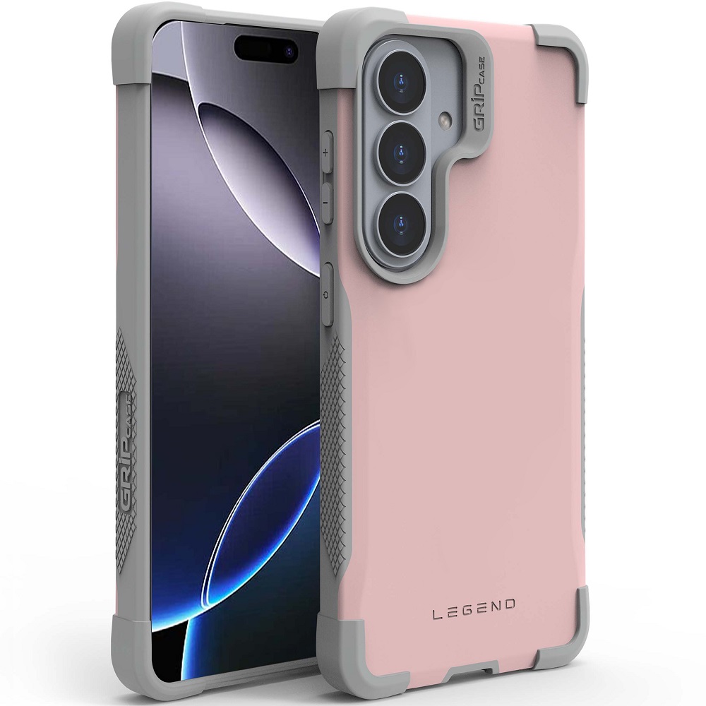 כיסוי אחורי קשיח לסמארטפון Gripcase &lrm;Legend - Samsung S26 ורוד