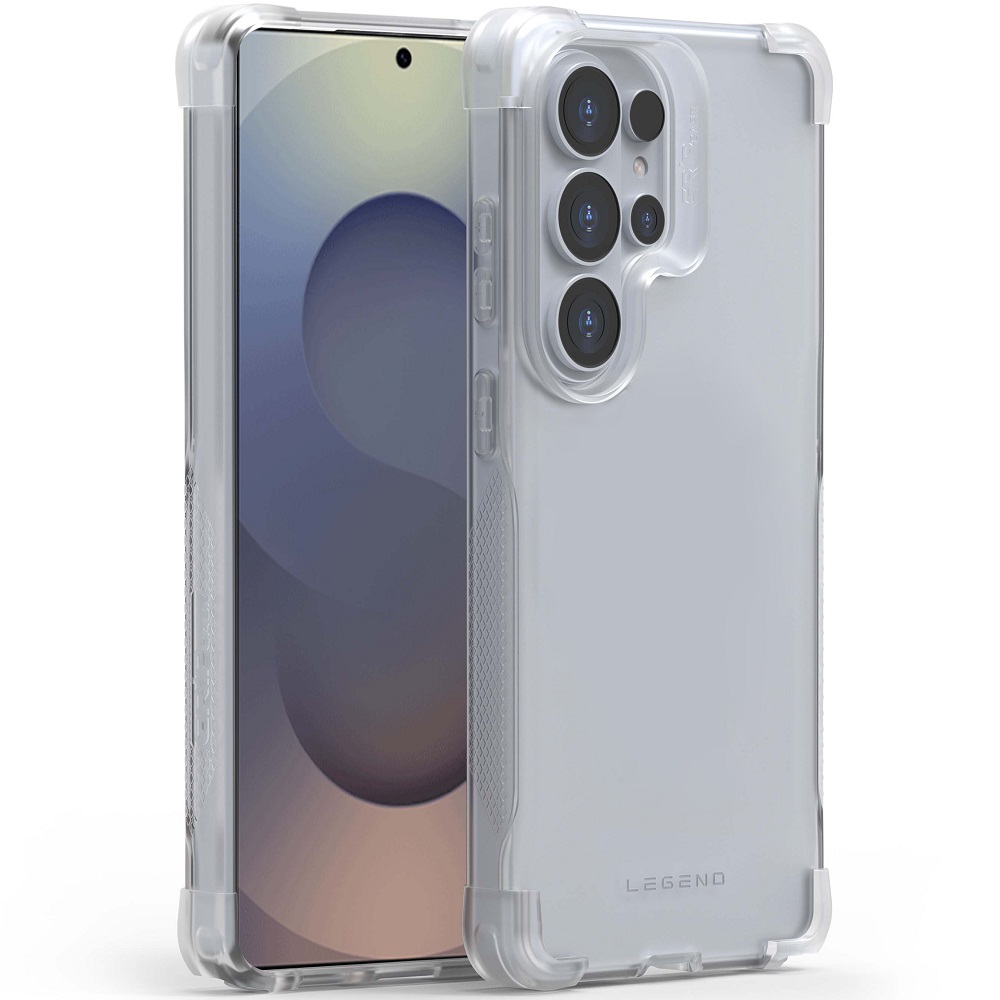 כיסוי אחורי קשיח לסמארטפון Gripcase &lrm;Legend - Samsung S26 Ultra שקוף