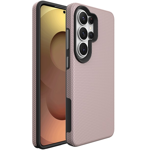 כיסוי אחורי קשיח לסמארטפון Gripcase &lrm;Flex - Samsung S26 Ultra ורוד עתיק