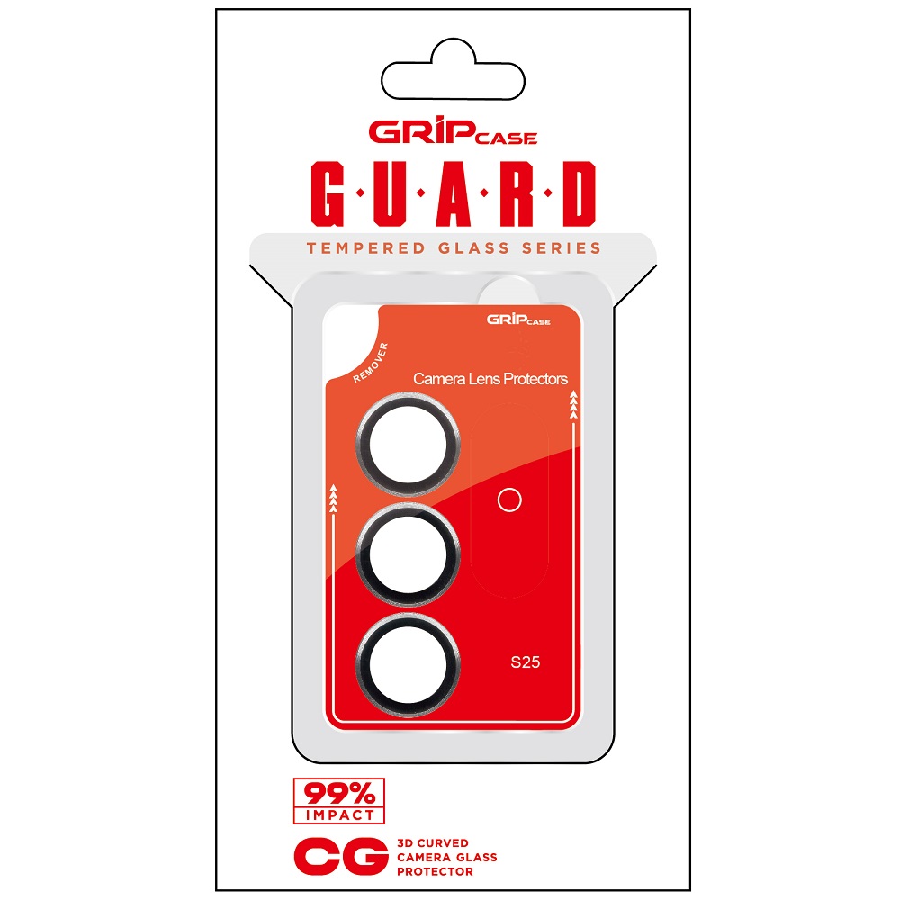 מגני מצלמות לסמארטפון Gripcase &lrm;Camera Glass - Samsung S26 + Plus שקוף