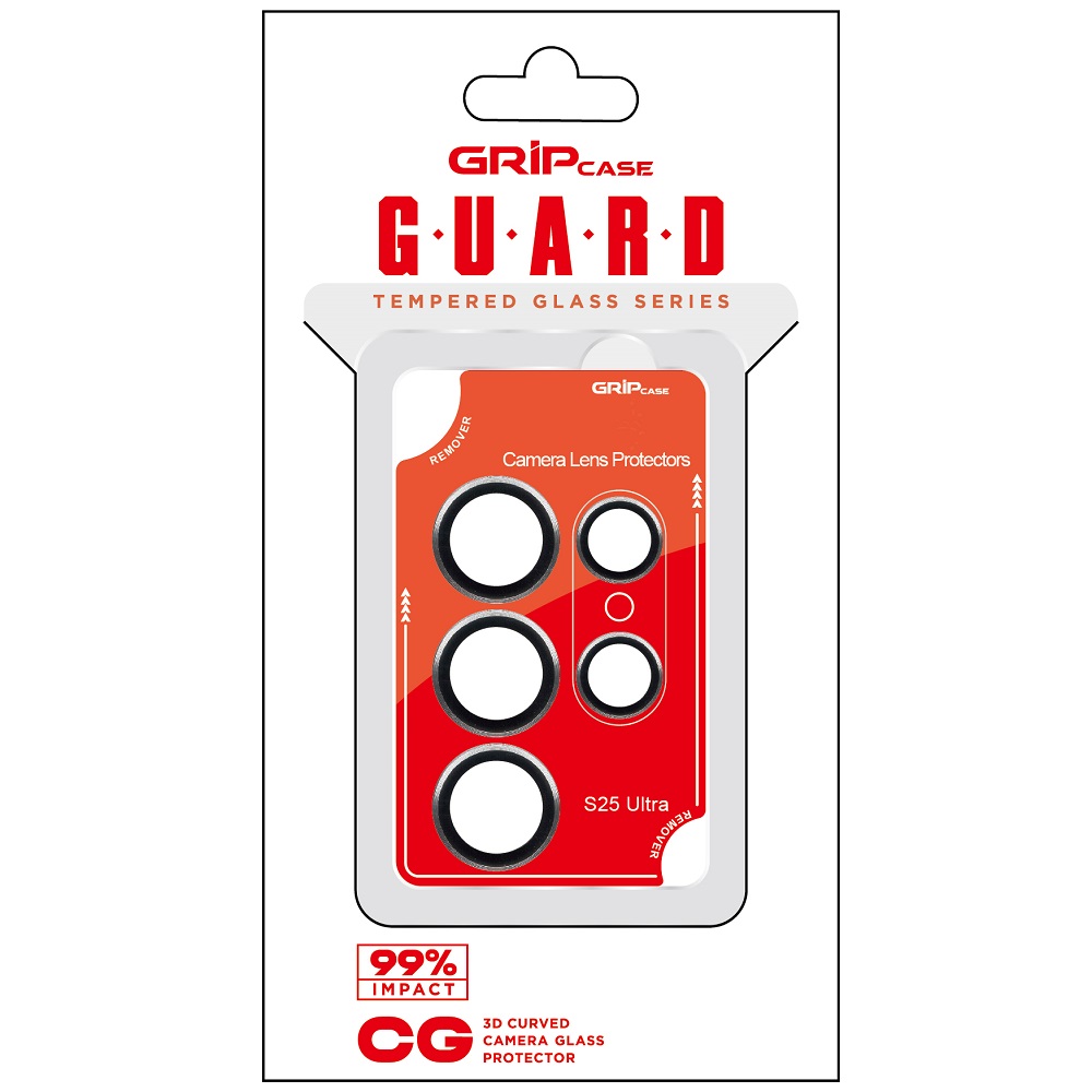 מגני מצלמות לסמארטפון Gripcase &lrm;Camera Glass - Samsung S26 Ultra שקוף