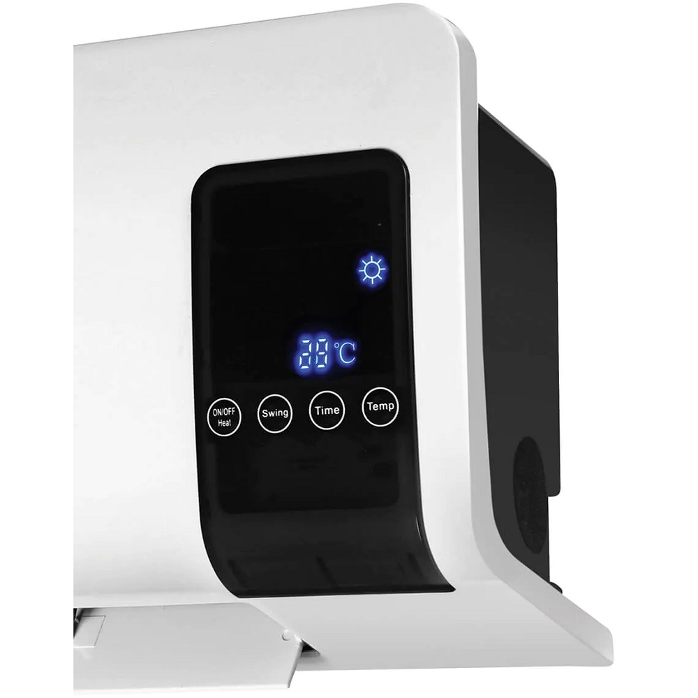 מזגנית חימום לתלייה כולל שלט רחוק eco euro 2000w