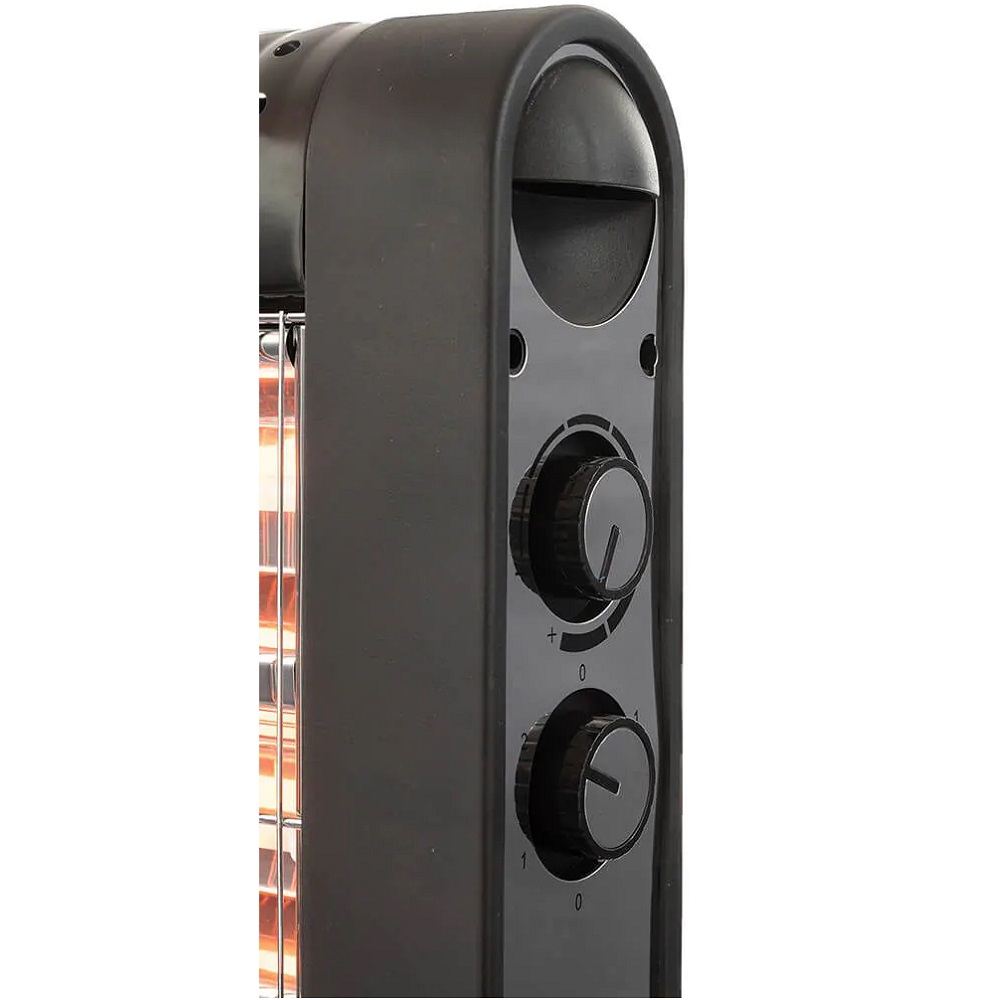 תנור חימום קוורץ - 4 גופי חימום eco euro 2400w